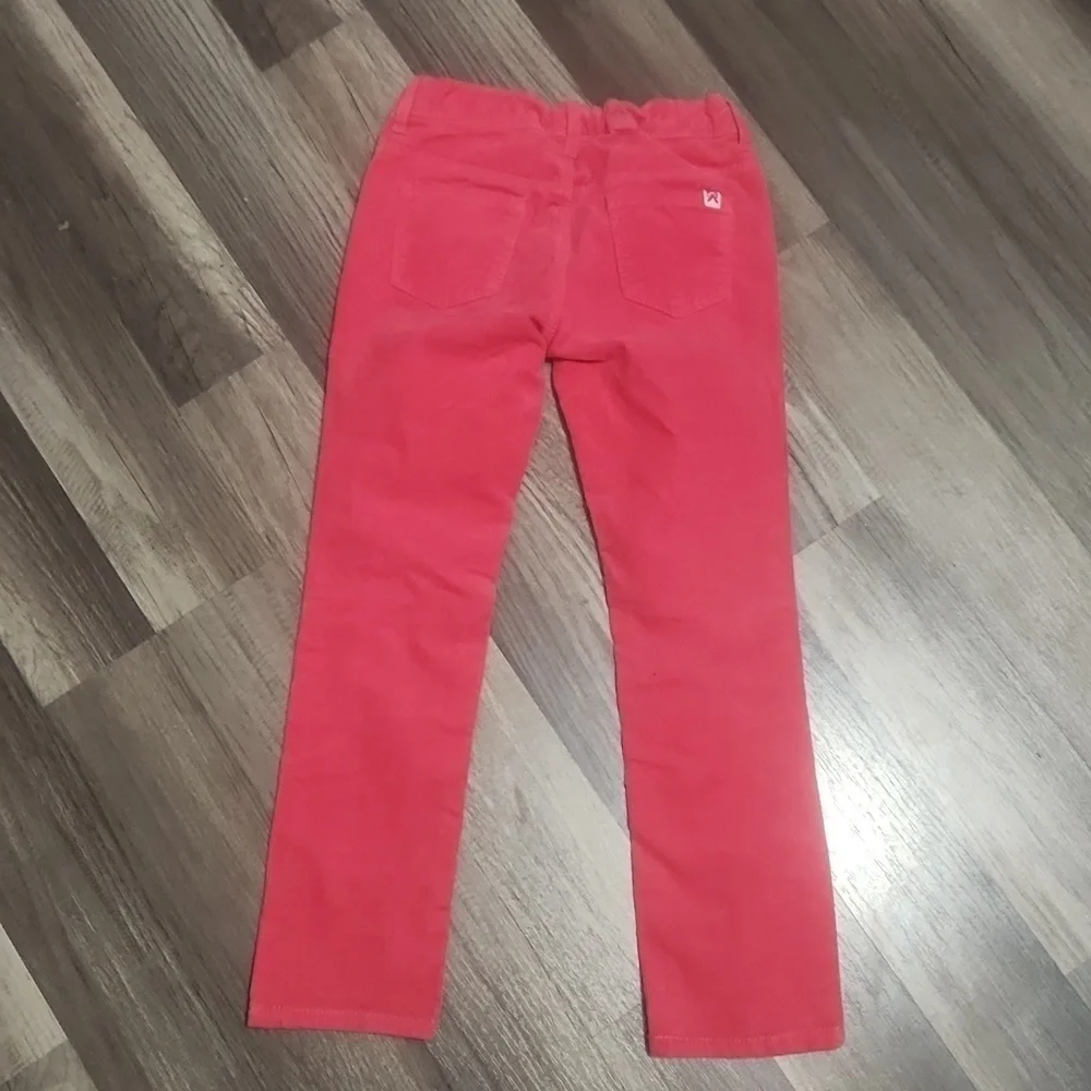 GYMBOREE Corduroy Pants Size 6 Pink Adjustable Waist